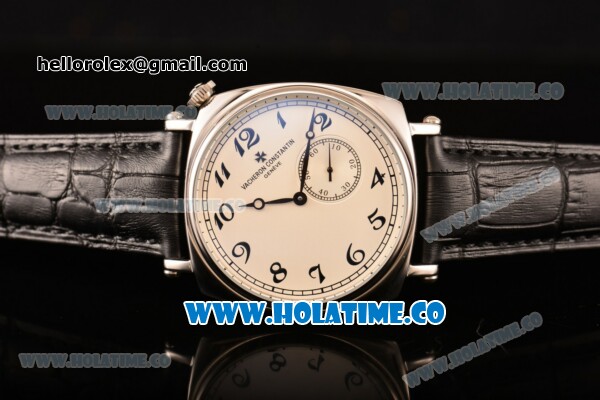 Vacheron Constantin Historiques American Asia Automatic Steel Case with White Dial and Black Arabic Numeral Markers - Click Image to Close
